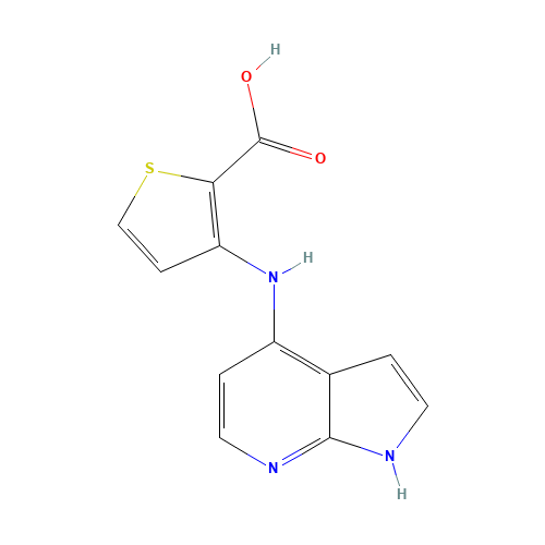 3-(1H-pyrrolo[2,3-b]pyridin-4-ylamino)thiophene-2-carboxylic acid (CAS: 1265225-94-2) - Related Chemical Product
