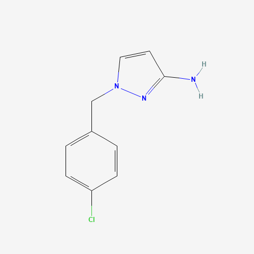 1-[(4-chlorophenyl)methyl]pyrazol-3-amine (CAS: 925154-93-4) - Related Chemical Product