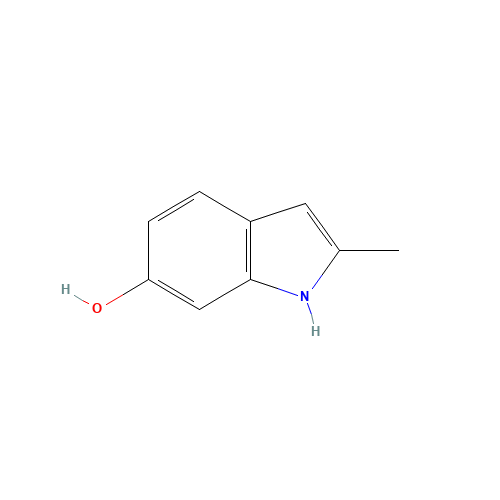 2-methyl-1H-indol-6-ol (CAS: 54584-22-4) - Chemical Structure and Molecular Formula 