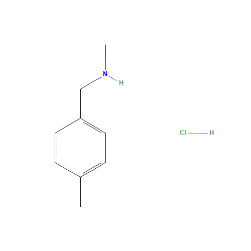 N-methyl-1-(4-methylphenyl)methanamine;hydrochloride (CAS: 874-74-8) - Related Chemical Product