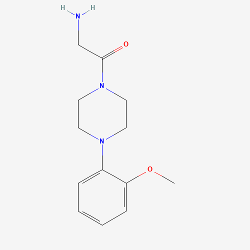 2-amino-1-[4-(2-methoxyphenyl)piperazin-1-yl]ethanone (CAS: 189762-35-4) - Related Chemical Product