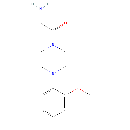 2-amino-1-[4-(2-methoxyphenyl)piperazin-1-yl]ethanone (CAS: 189762-35-4) - Related Chemical Product