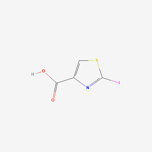 2-iodo-1,3-thiazole-4-carboxylic acid (CAS: 944275-17-6) - Chemical Structure and Molecular Formula 