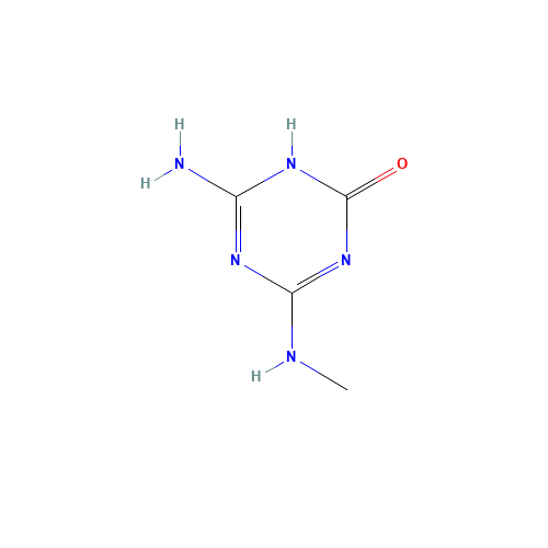 2-amino-6-(methylamino)-1H-1,3,5-triazin-4-one (CAS: 850879-26-4) - Related Chemical Product