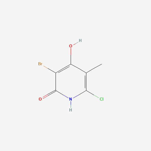 3-bromo-6-chloro-4-hydroxy-5-methyl-1H-pyridin-2-one (CAS: 89324-53-8) - Related Chemical Product
