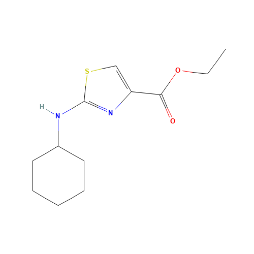 ethyl 2-(cyclohexylamino)-1,3-thiazole-4-carboxylate (CAS: 126533-89-9) - Related Chemical Product