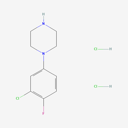 1-(3-chloro-4-fluorophenyl)piperazine;dihydrochloride (CAS: 91532-33-1) - Related Chemical Product