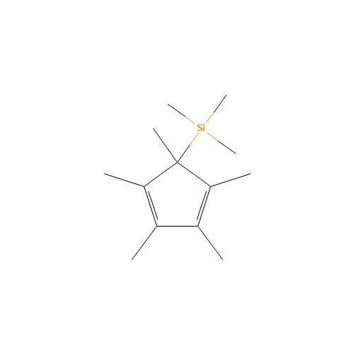 trimethyl-(1,2,3,4,5-pentamethylcyclopenta-2,4-dien-1-yl)silane (CAS: 87778-95-8) - Related Chemical Product