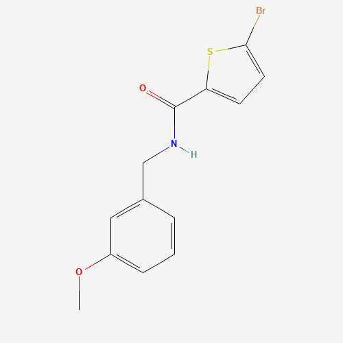 5-bromo-N-[(3-methoxyphenyl)methyl]thiophene-2-carboxamide (CAS: 862698-88-2) - Related Chemical Product