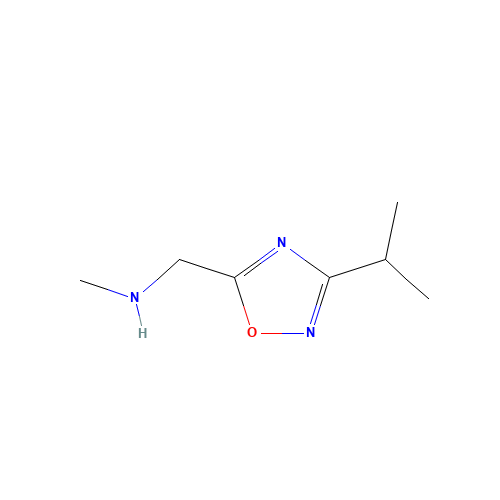 N-methyl-1-(3-propan-2-yl-1,2,4-oxadiazol-5-yl)methanamine (CAS: 1041527-07-4) - Related Chemical Product
