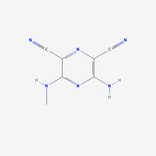 3-amino-5-(methylamino)pyrazine-2,6-dicarbonitrile (CAS: 94053-74-4) - Related Chemical Product