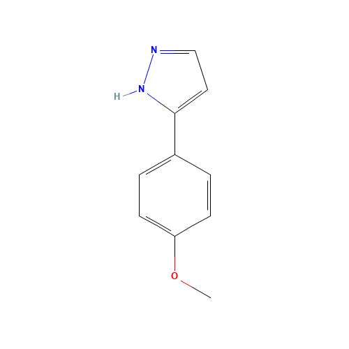 5-(4-methoxyphenyl)-1H-pyrazole (CAS: 27069-17-6) - Related Chemical Product