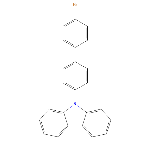 9-[4-(4-bromophenyl)phenyl]carbazole (CAS: 212385-73-4) - Related Chemical Product