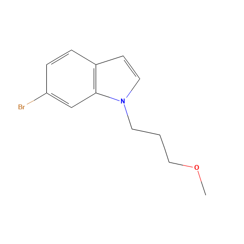 6-bromo-1-(3-methoxypropyl)indole (CAS: 865156-31-6) - Related Chemical Product