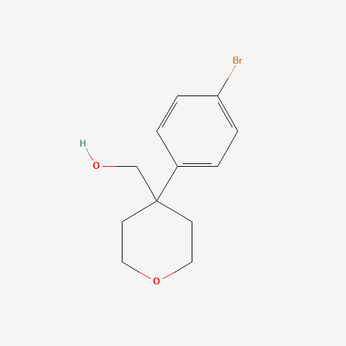 [4-(4-bromophenyl)oxan-4-yl]methanol (CAS: 894399-94-1) - Related Chemical Product