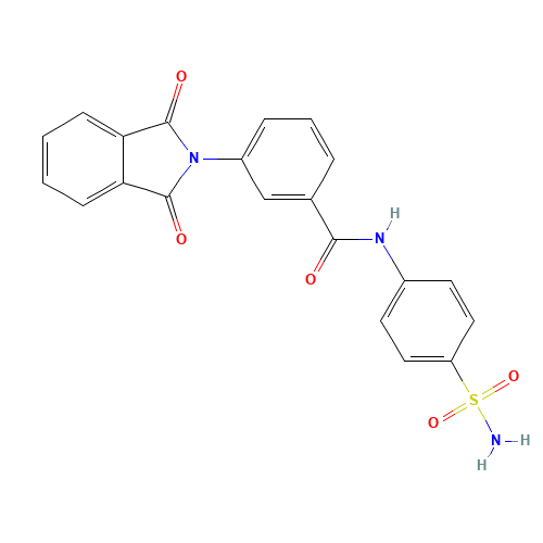 3-(1,3-dioxoisoindol-2-yl)-N-(4-sulfamoylphenyl)benzamide (CAS: 892210-80-9) - Related Chemical Product