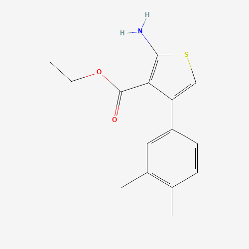 ethyl 2-amino-4-(3,4-dimethylphenyl)thiophene-3-carboxylate (CAS: 307511-65-5) - Related Chemical Product