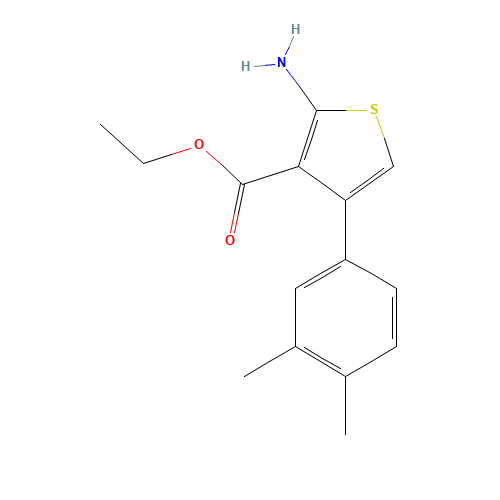 ethyl 2-amino-4-(3,4-dimethylphenyl)thiophene-3-carboxylate (CAS: 307511-65-5) - Related Chemical Product