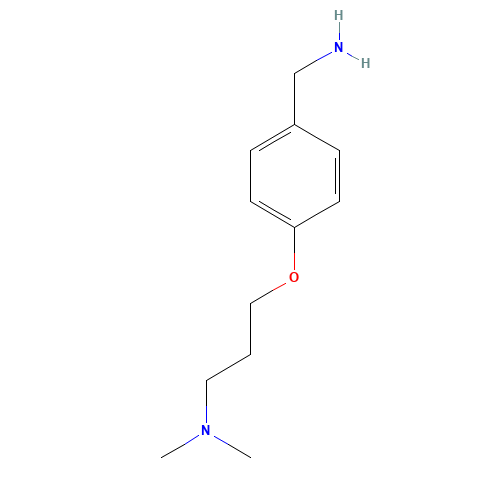 3-[4-(aminomethyl)phenoxy]-N,N-dimethylpropan-1-amine (CAS: 91637-76-2) - Related Chemical Product