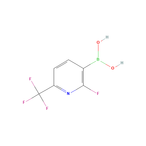 [2-fluoro-6-(trifluoromethyl)pyridin-3-yl]boronic acid (CAS: 1150114-63-8) - Related Chemical Product
