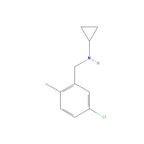 N-[(5-chloro-2-methylphenyl)methyl]cyclopropanamine (CAS: 1229246-30-3) - Related Chemical Product