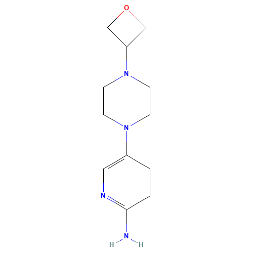 5-[4-(oxetan-3-yl)piperazin-1-yl]pyridin-2-amine (CAS: 1433822-29-7) - Related Chemical Product