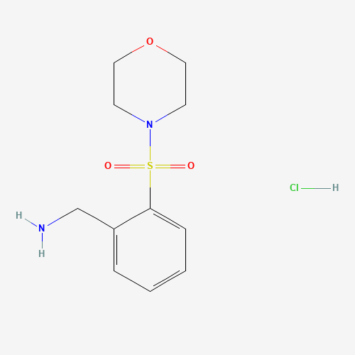 (2-morpholin-4-ylsulfonylphenyl)methanamine;hydrochloride (CAS: 918812-18-7) - Related Chemical Product