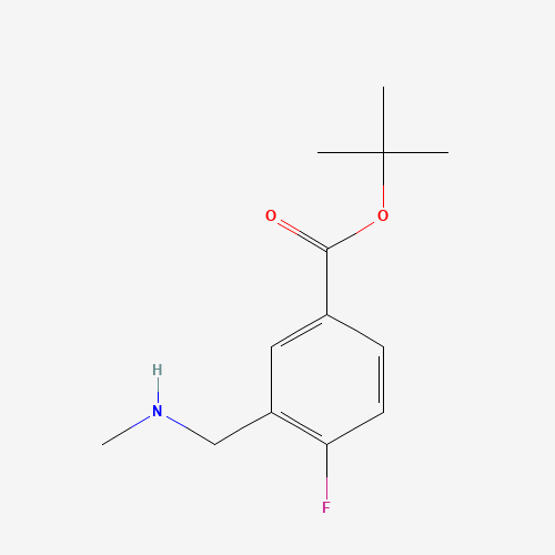 tert-butyl 4-fluoro-3-(methylaminomethyl)benzoate (CAS: 171050-01-4) - Related Chemical Product