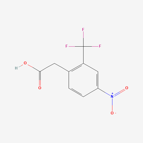 2-[4-nitro-2-(trifluoromethyl)phenyl]acetic acid (CAS: 199469-91-5) - Related Chemical Product
