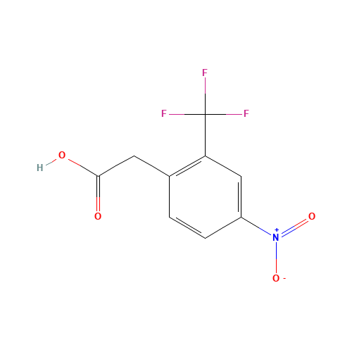 2-[4-nitro-2-(trifluoromethyl)phenyl]acetic acid (CAS: 199469-91-5) - Related Chemical Product