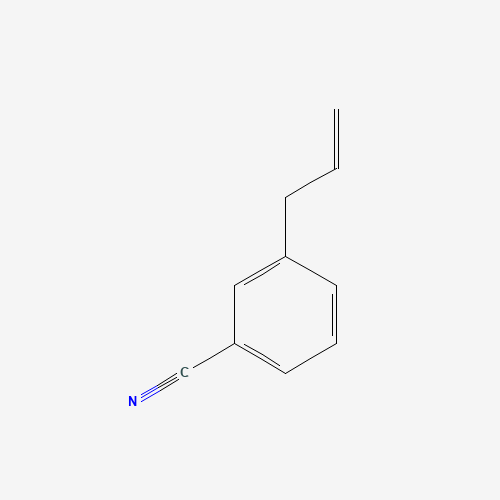 3-prop-2-enylbenzonitrile (CAS: 61463-62-5) - Chemical Structure and Molecular Formula 