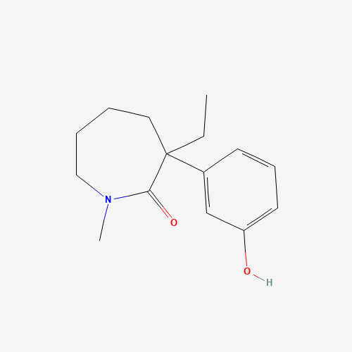 3-ethyl-3-(3-hydroxyphenyl)-1-methylazepan-2-one (CAS: 71556-74-6) - Related Chemical Product