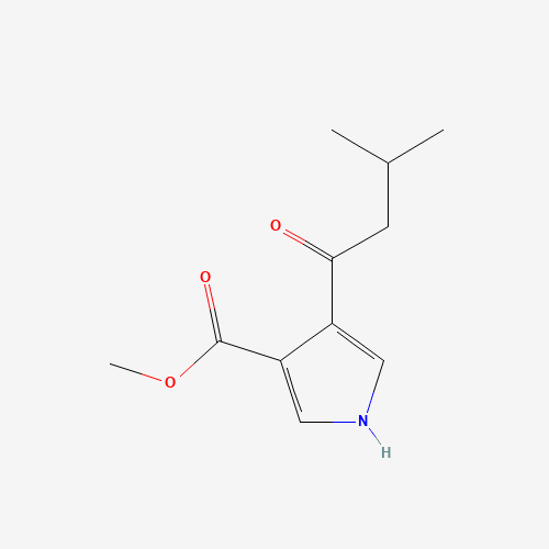 methyl 4-(3-methylbutanoyl)-1H-pyrrole-3-carboxylate (CAS: 227321-68-8) - Related Chemical Product