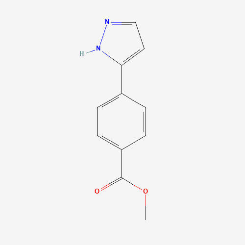 methyl 4-(1H-pyrazol-5-yl)benzoate (CAS: 179057-10-4) - Related Chemical Product
