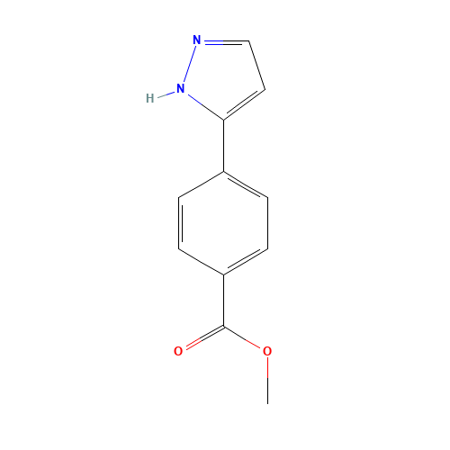 methyl 4-(1H-pyrazol-5-yl)benzoate (CAS: 179057-10-4) - Related Chemical Product