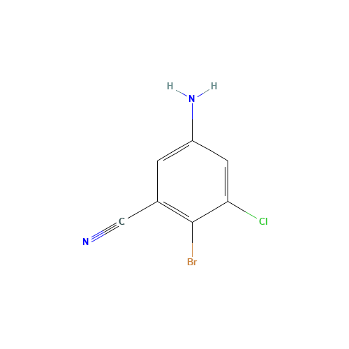 5-amino-2-bromo-3-chlorobenzonitrile (CAS: 1426805-55-1) - Related Chemical Product