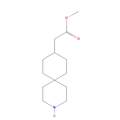 methyl 2-(3-azaspiro[5.5]undecan-9-yl)acetate (CAS: 1017623-70-9) - Related Chemical Product