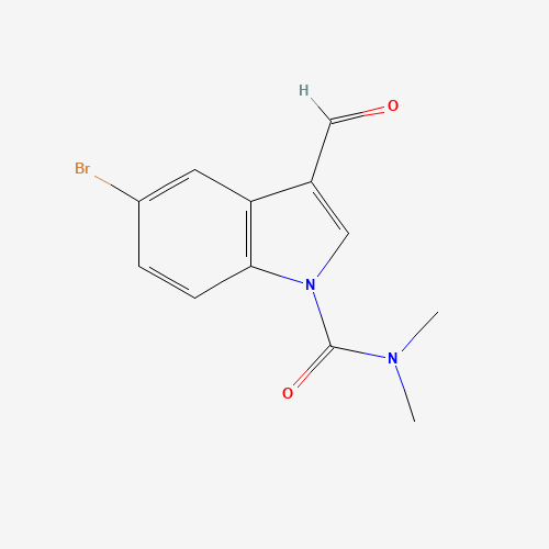 5-bromo-3-formyl-N,N-dimethylindole-1-carboxamide (CAS: 502622-64-2) - Related Chemical Product