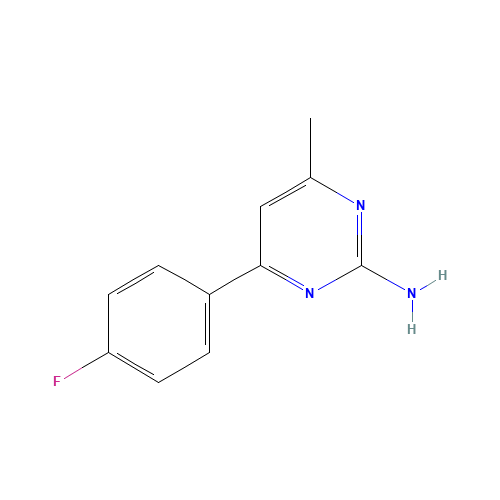 4-(4-fluorophenyl)-6-methylpyrimidin-2-amine (CAS: 133256-49-2) - Related Chemical Product