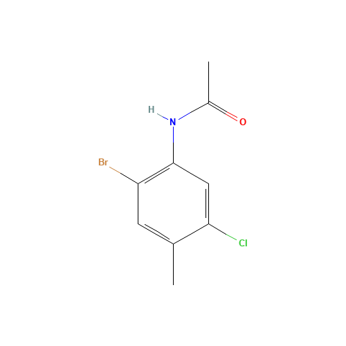 N-(2-bromo-5-chloro-4-methylphenyl)acetamide (CAS: 116010-06-1) - Related Chemical Product