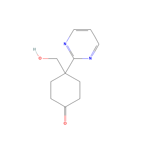 4-(hydroxymethyl)-4-pyrimidin-2-ylcyclohexan-1-one (CAS: 960371-45-3) - Related Chemical Product