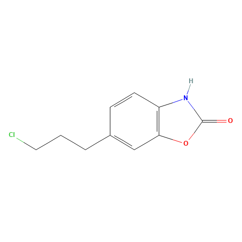 6-(3-chloropropyl)-3H-1,3-benzoxazol-2-one (CAS: 132383-38-1) - Related Chemical Product