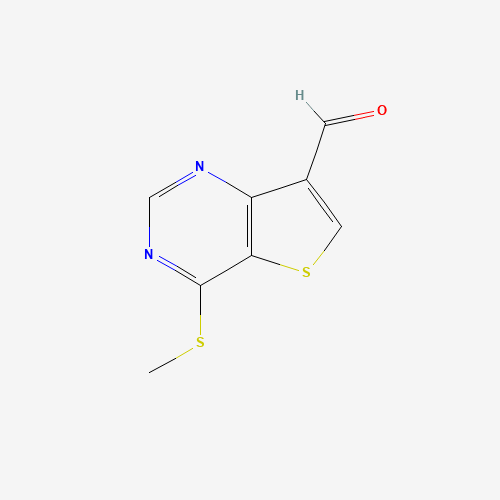 4-methylsulfanylthieno[3,2-d]pyrimidine-7-carbaldehyde (CAS: 1318132-95-4) - Related Chemical Product
