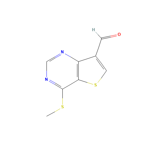 4-methylsulfanylthieno[3,2-d]pyrimidine-7-carbaldehyde (CAS: 1318132-95-4) - Related Chemical Product