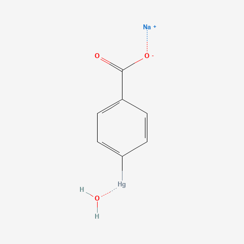 sodium;(4-carboxylatophenyl)mercury;hydrate (CAS: 138-85-2) - Related Chemical Product