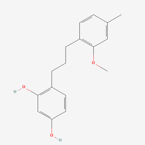 4-[3-(2-methoxy-4-methylphenyl)propyl]benzene-1,3-diol (CAS: 1218764-74-9) - Related Chemical Product