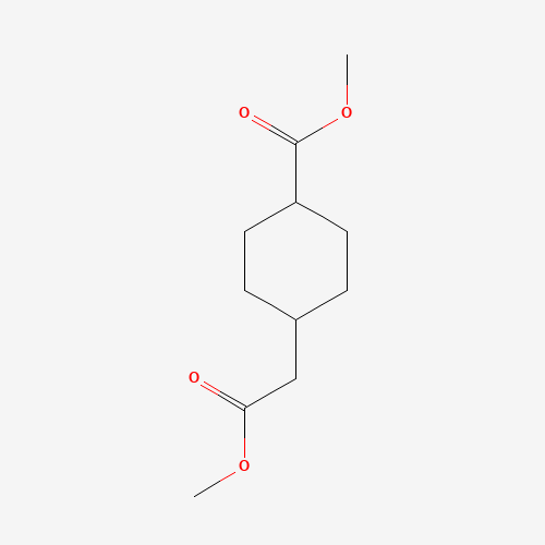 methyl 4-(2-methoxy-2-oxoethyl)cyclohexane-1-carboxylate (CAS: 1401222-79-4) - Related Chemical Product