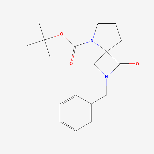 tert-butyl 2-benzyl-3-oxo-2,5-diazaspiro[3.4]octane-5-carboxylate (CAS: 1206970-01-5) - Related Chemical Product