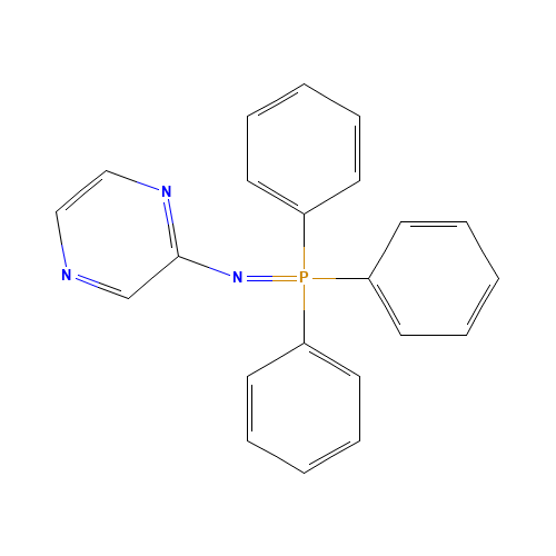 triphenyl(pyrazin-2-ylimino)-$l^{5}-phosphane (CAS: 69982-02-1) - Related Chemical Product