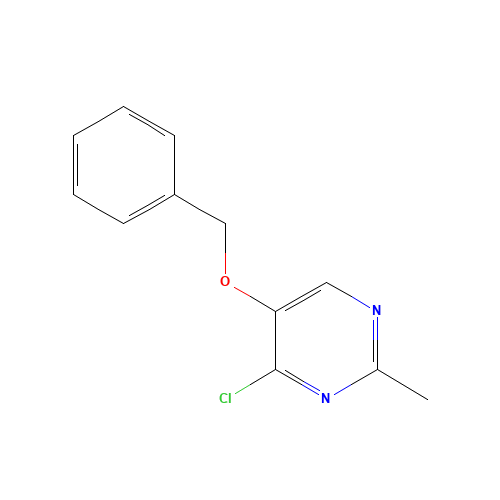 4-chloro-2-methyl-5-phenylmethoxypyrimidine (CAS: 60438-06-4) - Related Chemical Product
